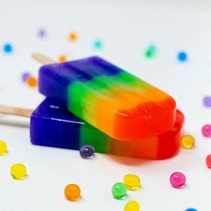 Fun Popsicle Soap Rainbow Colored Hand Soap